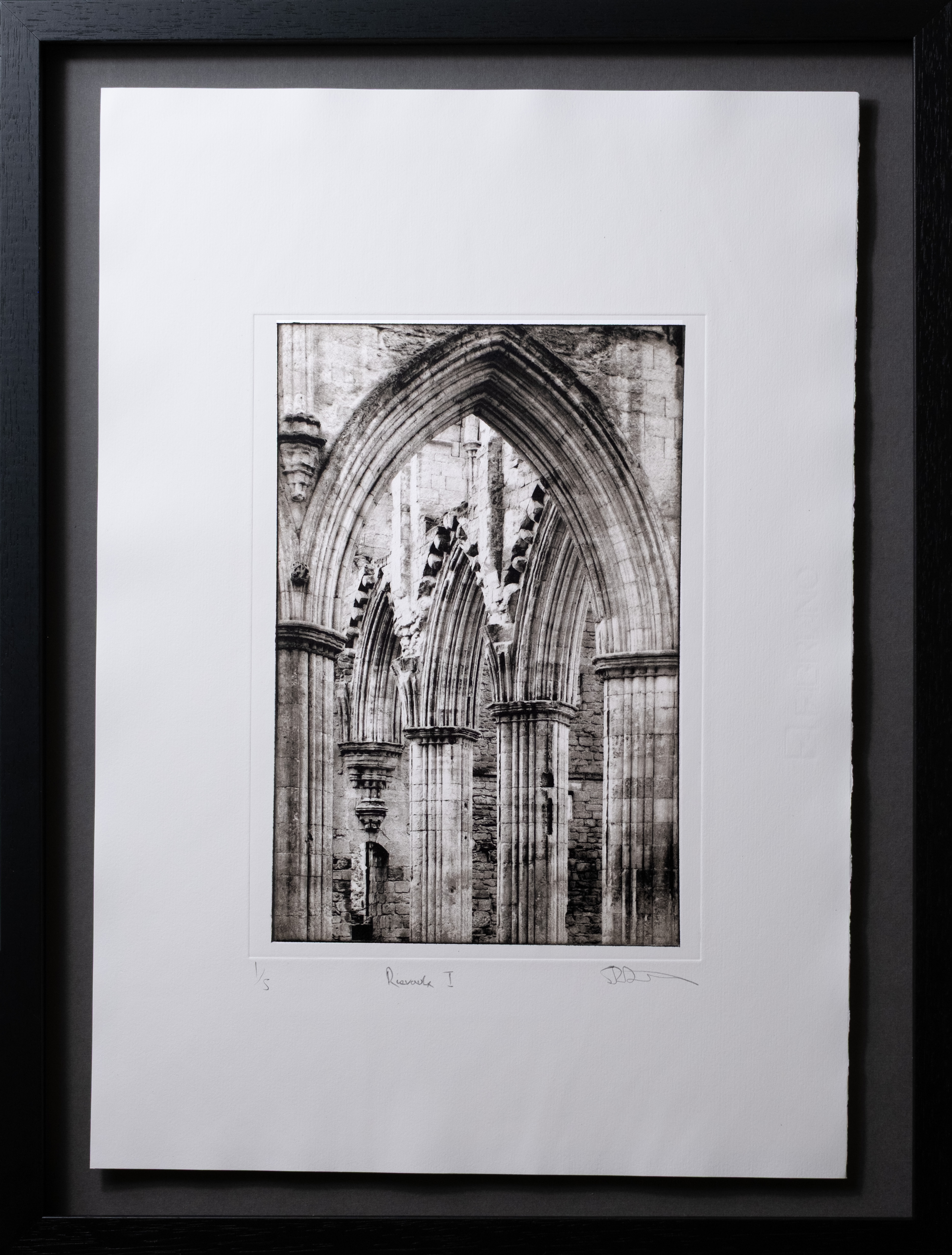 Rievaulx I — framed photogravure print