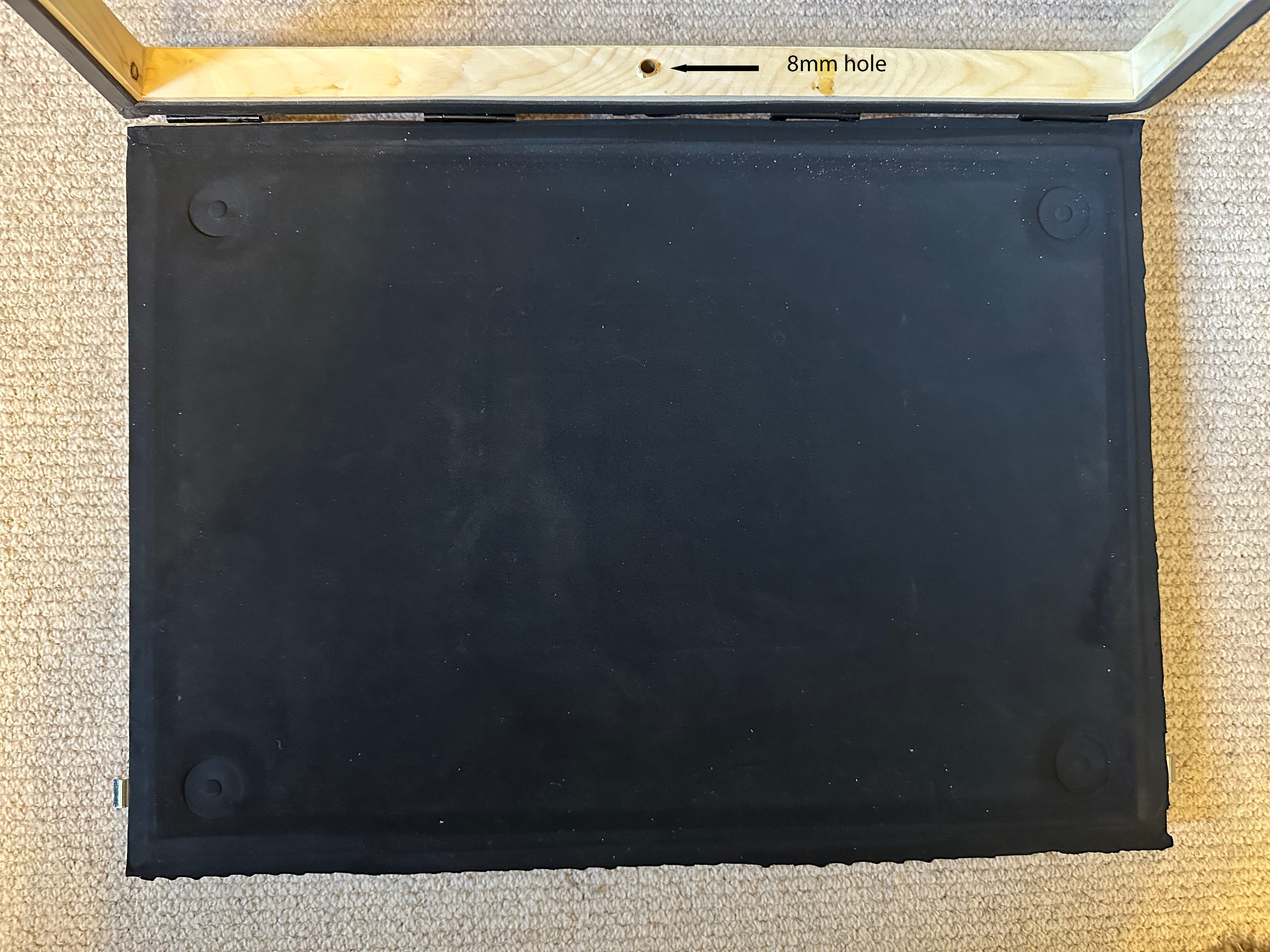 Base Board with Neoprene covering