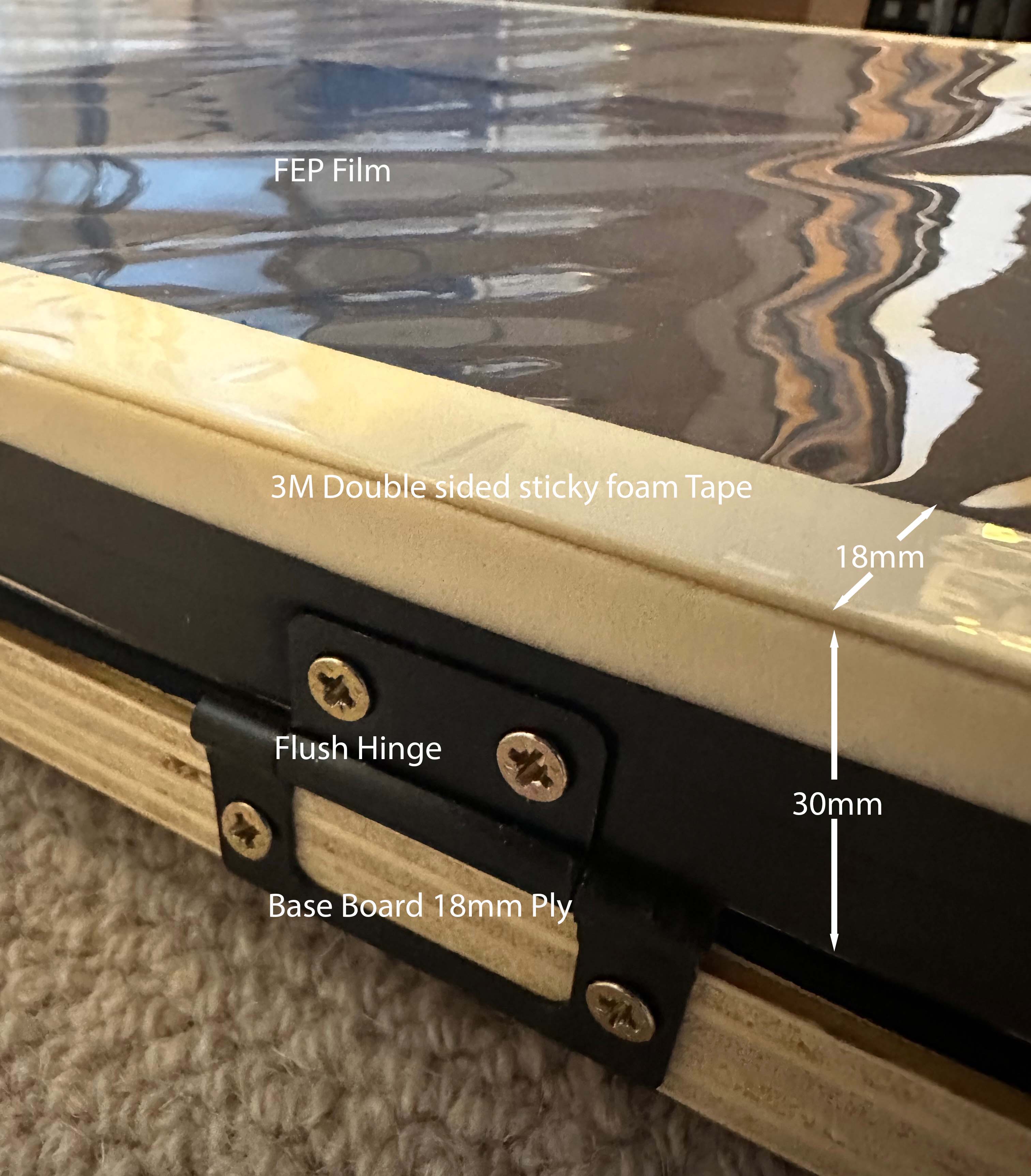 Flush Hinge