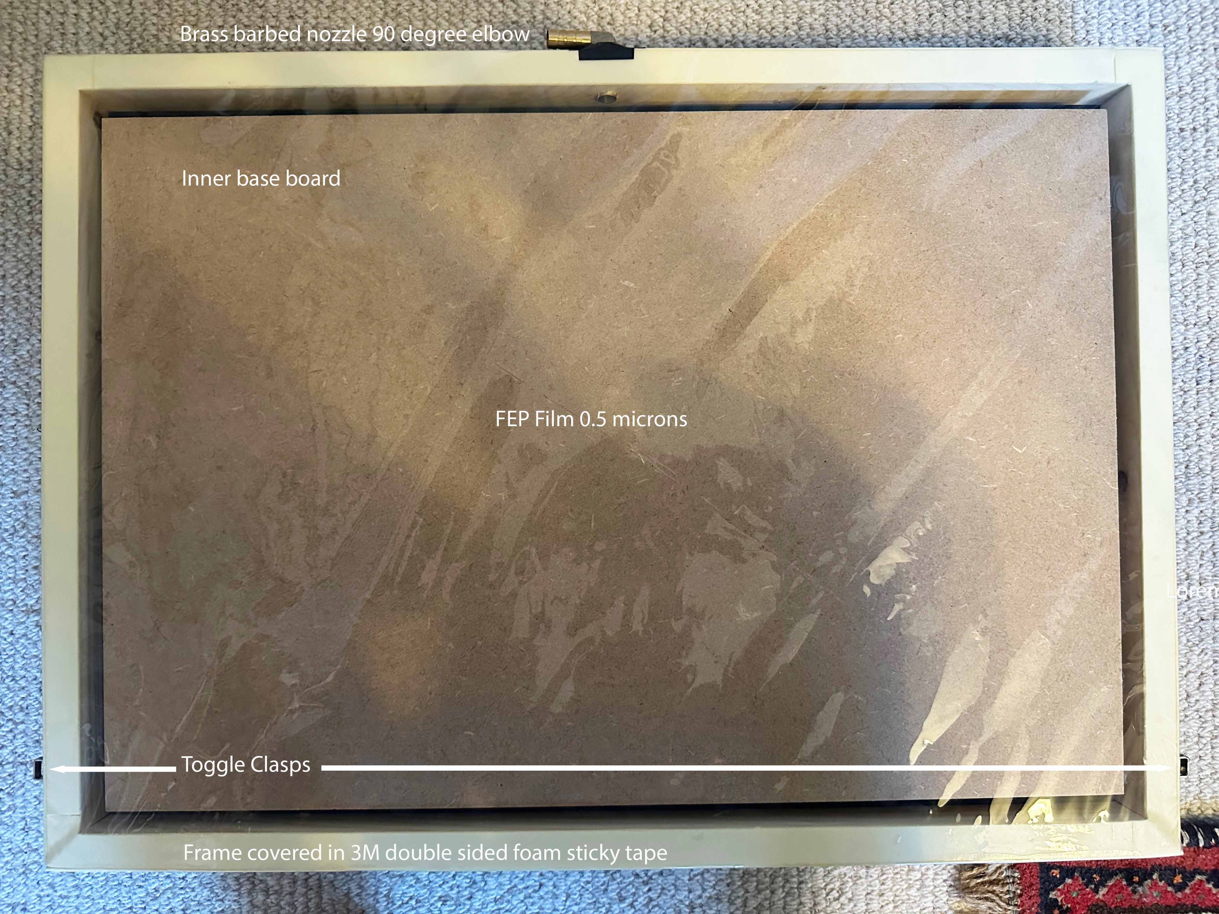Vacuum frame anatomy